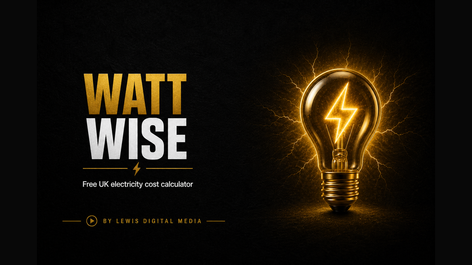 Wattwise — free UK electricity cost calculator